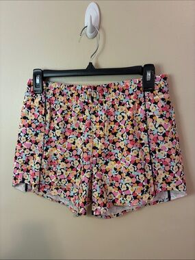 Athleta Girl Heart The Hustle 2.5” Shorts - Black, Pink, Yellow